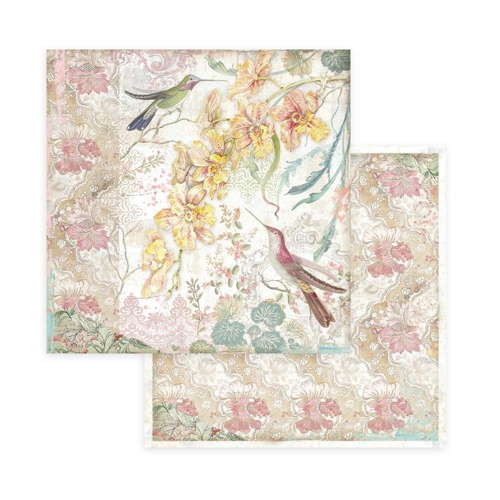 Stamperia Orchids and Cats 8x8 Inch Paper Pack (SBBS26) Stamperia Orchids and Cats 8x8 Inch Paper Pack (SBBS26)