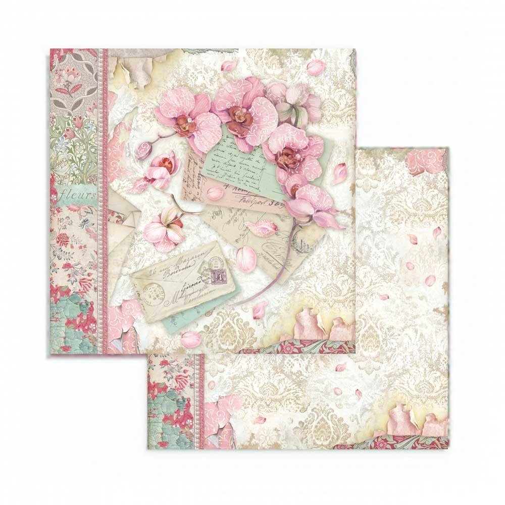 Stamperia Orchids and Cats 8x8 Inch Paper Pack (SBBS26) Stamperia Orchids and Cats 8x8 Inch Paper Pack (SBBS26)