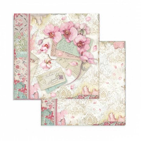 Stamperia Orchids and Cats 8x8 Inch Paper Pack (SBBS26) Stamperia Orchids and Cats 8x8 Inch Paper Pack (SBBS26)