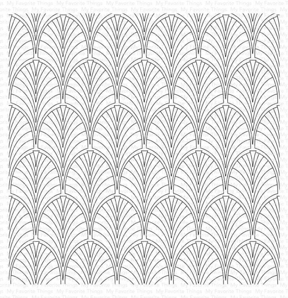 My Favorite Things Fanfare Background Stamp (BG-134)