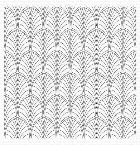 My Favorite Things Fanfare Background Stamp (BG-134)