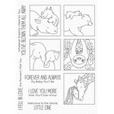 My Favorite Things I'll Love You Forever Clear Stamps (BB-116)
