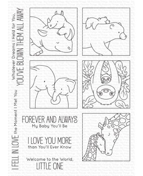 My Favorite Things I'll Love You Forever Clear Stamps (BB-116) My Favorite Things I'll Love You Forever Clear Stamps (BB-116)