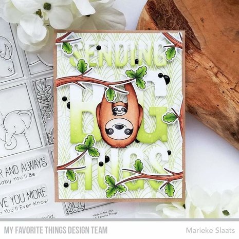 My Favorite Things I'll Love You Forever Clear Stamps (BB-116) My Favorite Things I'll Love You Forever Clear Stamps (BB-116)