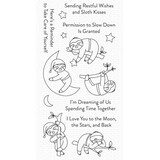 My Favorite Things Slumbering Sloths Clear Stamps (CS-528)