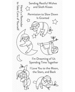 My Favorite Things Slumbering Sloths Clear Stamps (CS-528) My Favorite Things Slumbering Sloths Clear Stamps (CS-528)