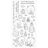 My Favorite Things Blastoff Buddies Clear Stamps (CS-530)