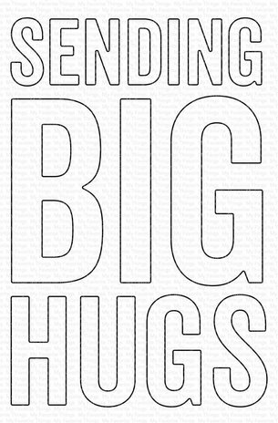 My Favorite Things Die-namics Sending Big Hugs (MFT-1887)