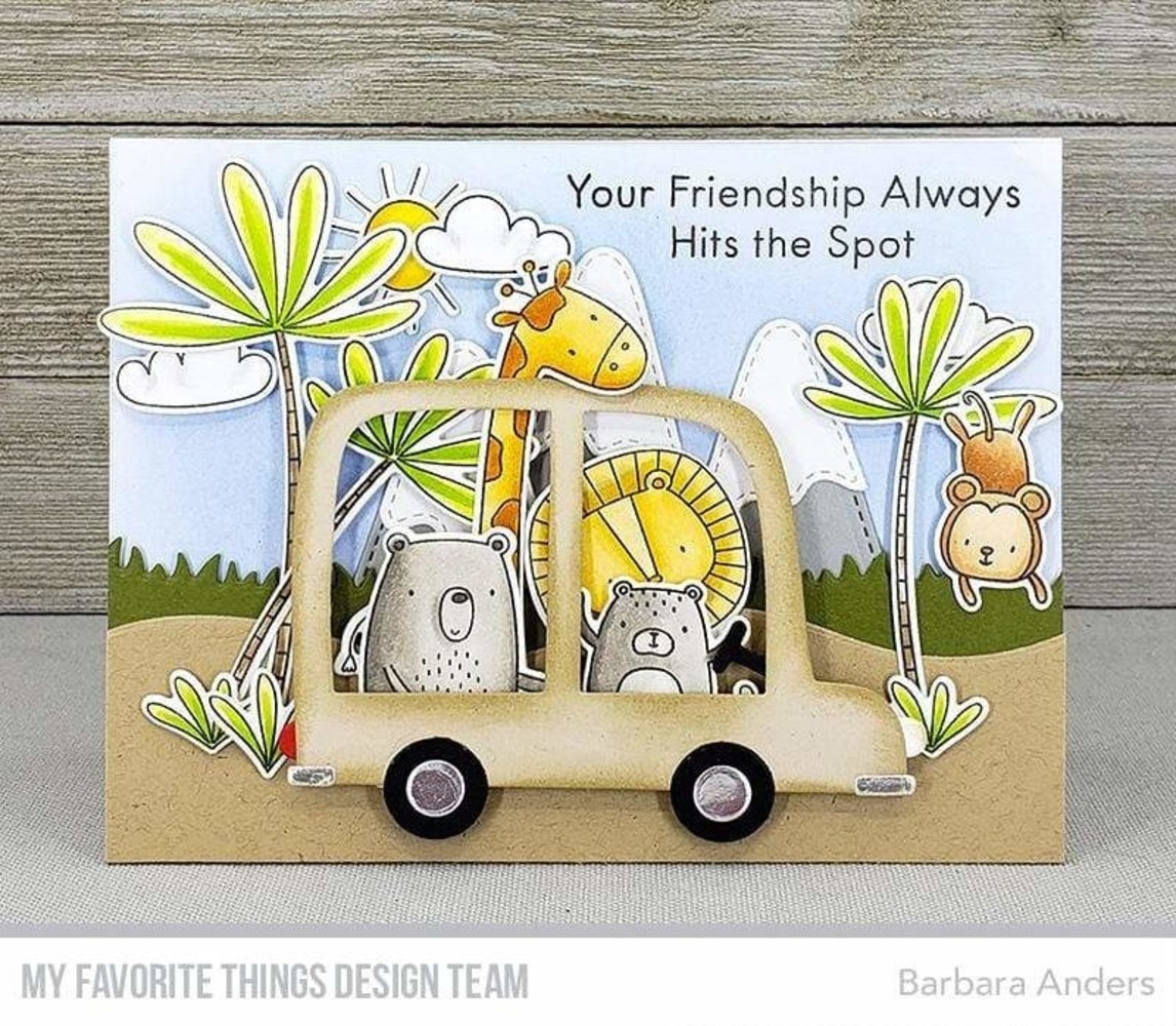 My Favorite Things Die-namics Sweet Safari (MFT-1897) My Favorite Things Die-namics Sweet Safari (MFT-1897)