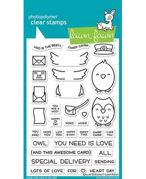 Lawn Fawn Special Delivery Clear Stamps (LF2466)