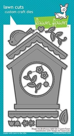 Lawn Fawn Magic Iris Birdhouse Add-On Dies (LF2471)