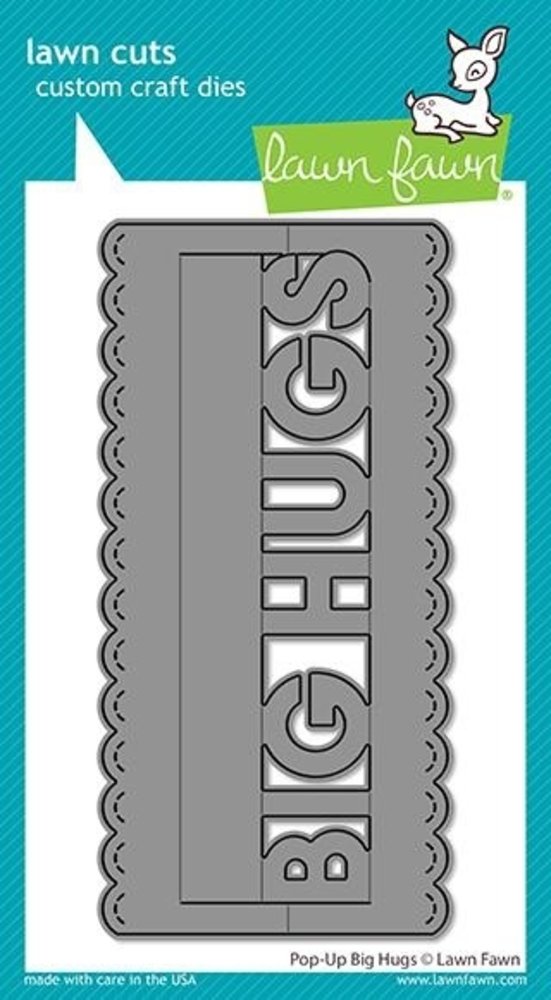 Lawn Fawn Pop-Up Big Hugs Dies (LF2474) Lawn Fawn Pop-Up Big Hugs Dies (LF2474)