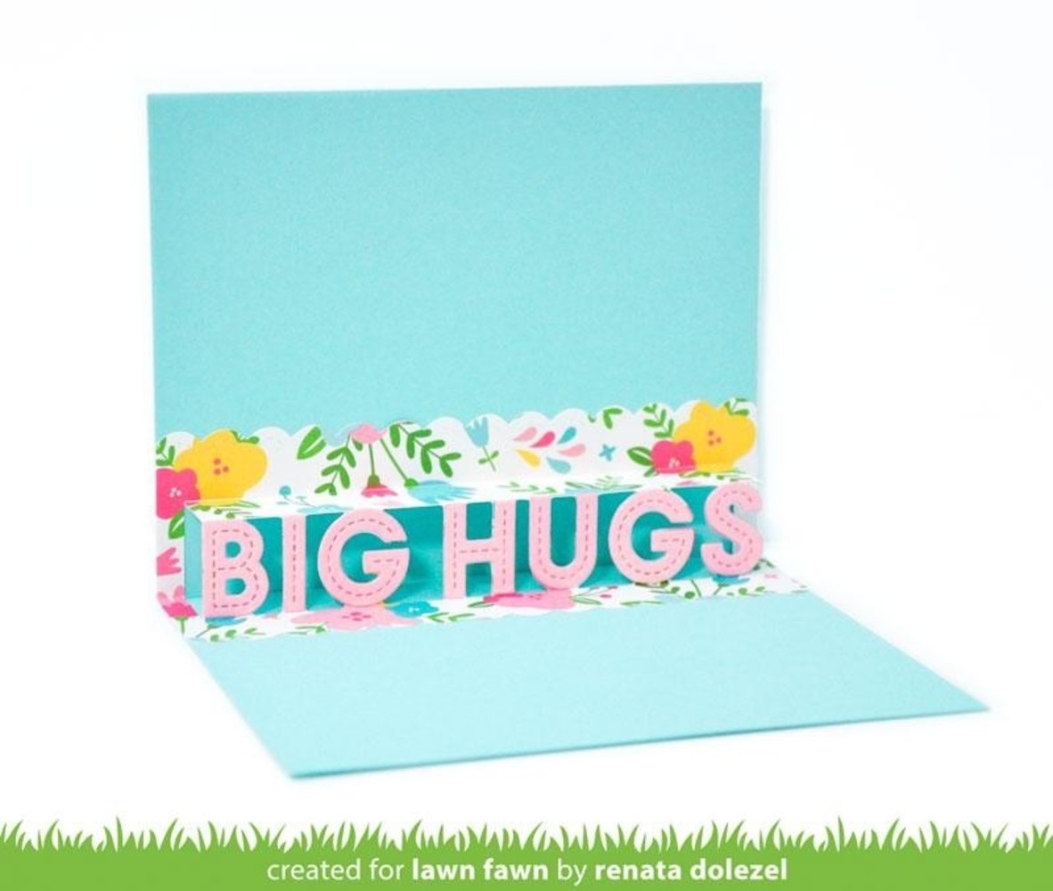 Lawn Fawn Pop-Up Big Hugs Dies (LF2474) Lawn Fawn Pop-Up Big Hugs Dies (LF2474)