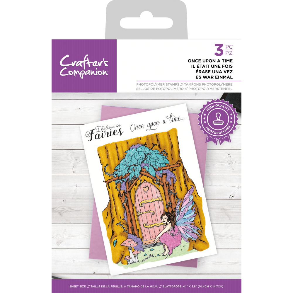 Crafter's Companion Once Upon a Time Clear Stamps (CC-STP-OUATIM) Crafter's Companion Once Upon a Time Clear Stamps (CC-STP-OUATIM)
