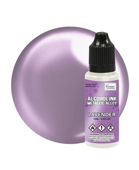 Couture Creations Alcohol Ink Metallic Alloy Lavender 12ml (CO727886) Couture Creations Alcohol Ink Metallic Alloy Lavender 12ml (CO727886)