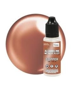 Couture Creations Alcohol Ink Metallic Alloy Copper 12ml (CO727879) Couture Creations Alcohol Ink Metallic Alloy Copper 12ml (CO727879)