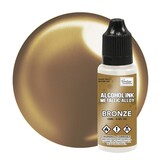 Couture Creations Alcohol Ink Metallic Alloy Bronze 12ml (CO727880) Couture Creations Alcohol Ink Metallic Alloy Bronze 12ml (CO727880)
