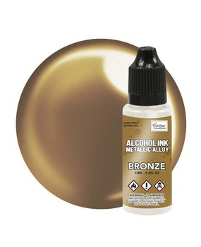 Couture Creations Alcohol Ink Metallic Alloy Bronze 12ml (CO727880) Couture Creations Alcohol Ink Metallic Alloy Bronze 12ml (CO727880)