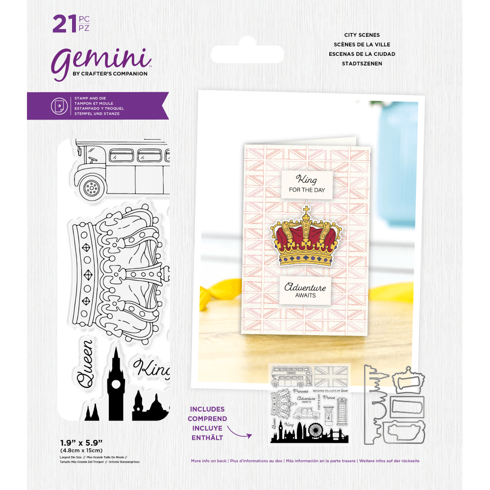 Gemini Best Of British City Scenes Stamp & Die (GEM-STD-BOBCS) Gemini Best Of British City Scenes Stamp & Die (GEM-STD-BOBCS)