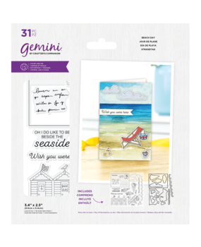 Gemini Best Of British Beach Day Stamp & Die (GEM-STD-BOBBD) Gemini Best Of British Beach Day Stamp & Die (GEM-STD-BOBBD)