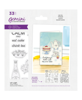 Gemini Best Of British High Tea Stamp & Die (GEM-STD-BOBHT) Gemini Best Of British High Tea Stamp & Die (GEM-STD-BOBHT)