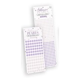 Craft Sensations BUNDLE 468 Adhesive Pearls Lavender & Platinum (CR1053/GE)