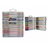 Grafix Gelpens in Carry Case 30 pcs (R04-0025C48)