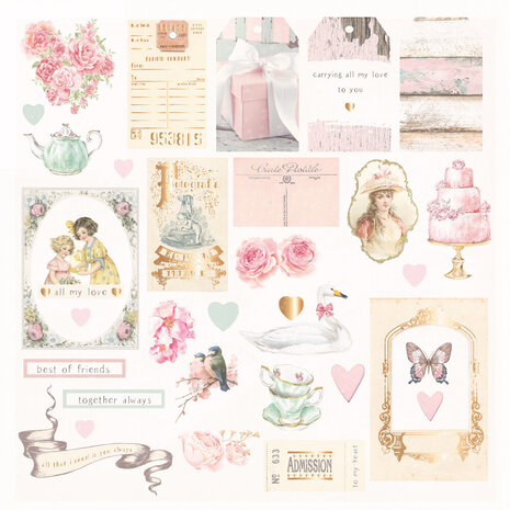 Prima Marketing Inc With Love Ephemera 1 (996284) Prima Marketing Inc With Love Ephemera 1 (996284)