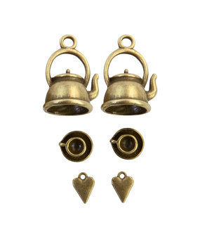 Prima Marketing Inc With Love Metal Charms (996277) Prima Marketing Inc With Love Metal Charms (996277)