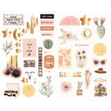 Prima Marketing Inc Golden Desert 5x8 Inch Chipboard (645755)*