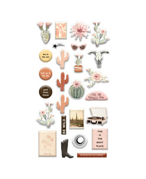Prima Marketing Inc Golden Desert Puffy Stickers (645809) Prima Marketing Inc Golden Desert Puffy Stickers (645809)