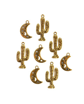 Prima Marketing Inc Golden Desert Metal Charms (645793) Prima Marketing Inc Golden Desert Metal Charms (645793)