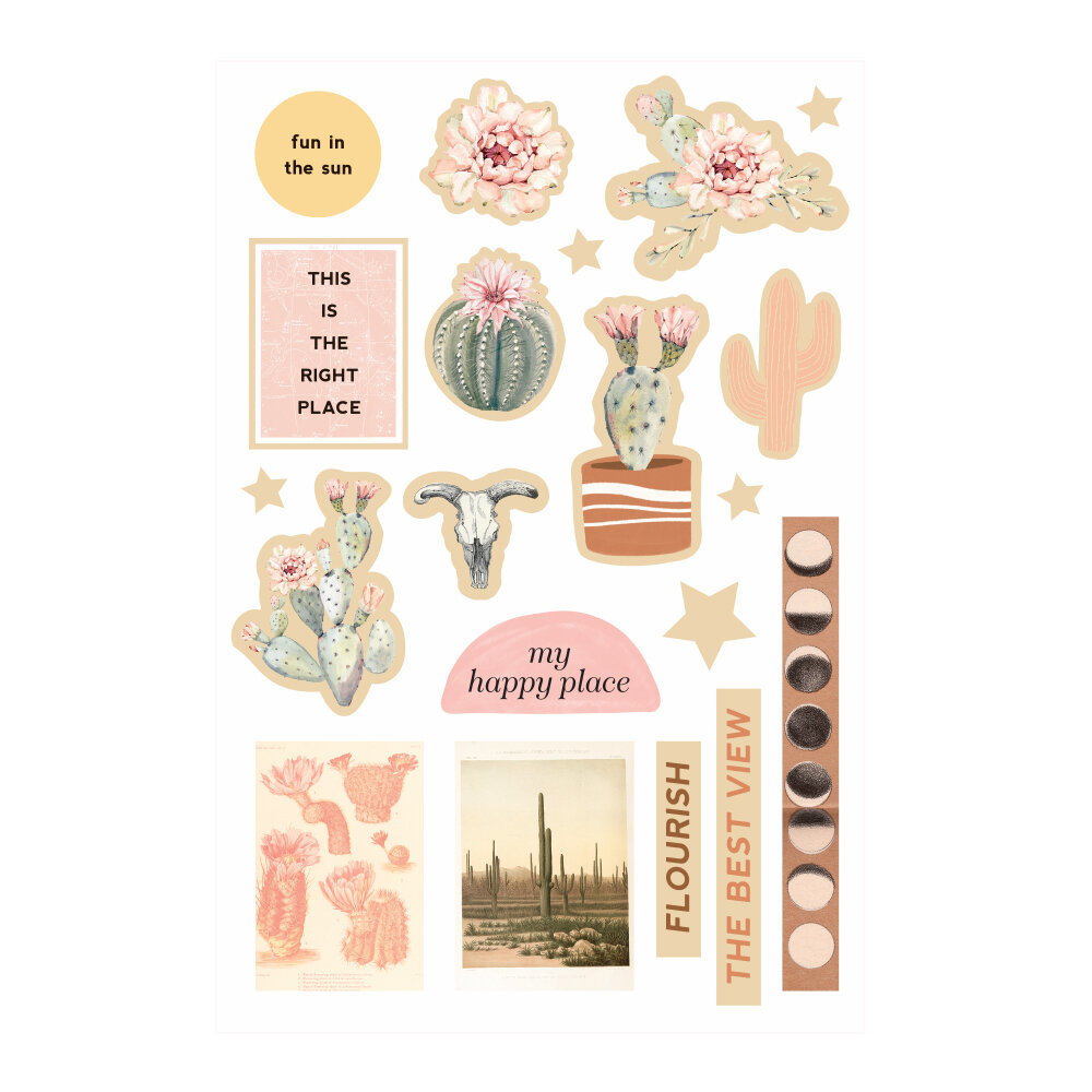 Prima Marketing Inc Golden Desert Wood Stickers (646820) Prima Marketing Inc Golden Desert Wood Stickers (646820)