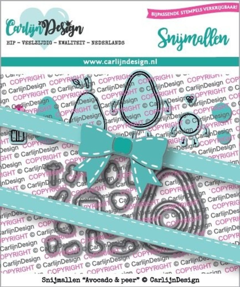 Carlijn Design Snijmal Avocado & Peer (CDSN-0083) Carlijn Design Snijmal Avocado & Peer (CDSN-0083)