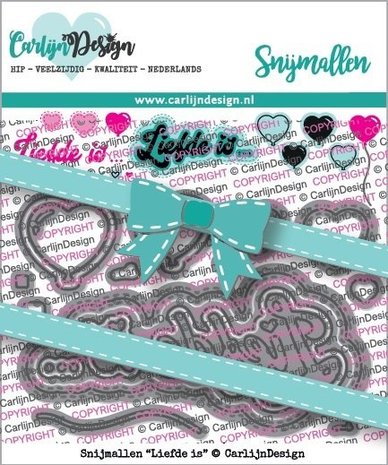 Carlijn Design Snijmal Liefde Is (CDSN-0085) Carlijn Design Snijmal Liefde Is (CDSN-0085)