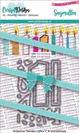 Carlijn Design Snijmal Kaarsjes Cijfers 1 (CDSN-0089) Carlijn Design Snijmal Kaarsjes Cijfers 1 (CDSN-0089)