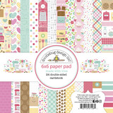 Doodlebug Design Inc. Made With Love 6x6 Inch Paper Pad (7126)