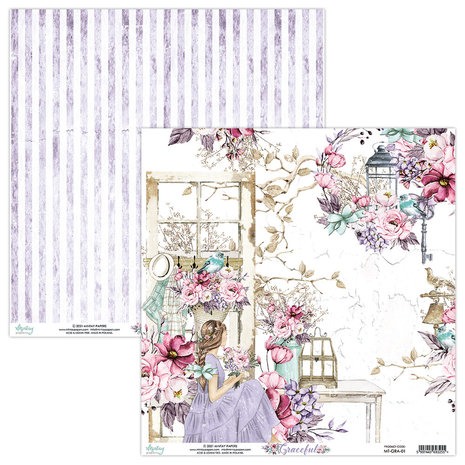 Mintay Graceful 6x6 Inch Scrapbooking Paper Pad (MT-GRA-08) Mintay Graceful 6x6 Inch Scrapbooking Paper Pad (MT-GRA-08)