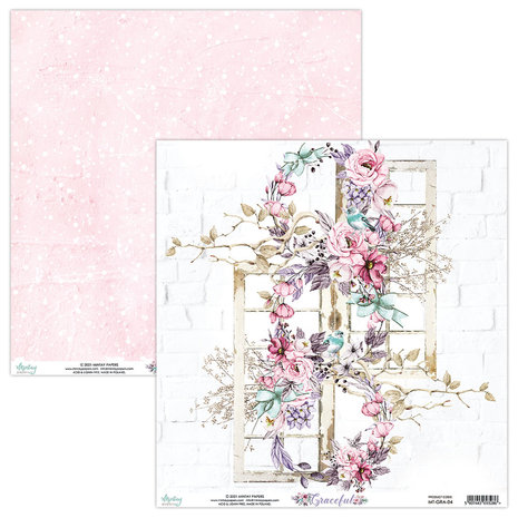 Mintay Graceful 6x6 Inch Scrapbooking Paper Pad (MT-GRA-08) Mintay Graceful 6x6 Inch Scrapbooking Paper Pad (MT-GRA-08)