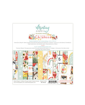 Mintay Childhood 6x6 Inch Scrapbooking Paper Pad (MT-CHL-08) Mintay Childhood 6x6 Inch Scrapbooking Paper Pad (MT-CHL-08)
