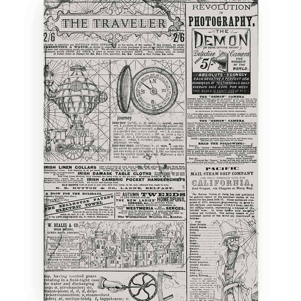 Stamperia Acetate Clear Prints A4 (SBA408) Stamperia Acetate Clear Prints A4 (SBA408)