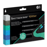 Spectrum Noir Glitter Marker Cool Elements (6pc) (SN-GLM-CEL6)