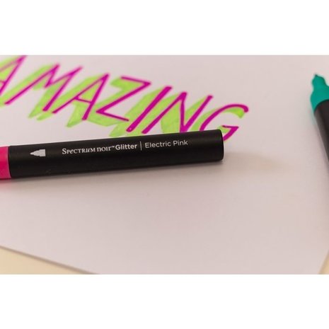 Spectrum Noir Glitter Marker Vibrant Florals (6pc) (SN-GLM-VFL6) Spectrum Noir Glitter Marker Vibrant Florals (6pc) (SN-GLM-VFL6)