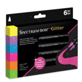 Spectrum Noir Glitter Marker Neon Lights (6pc) (SN-GLM-NLI6)