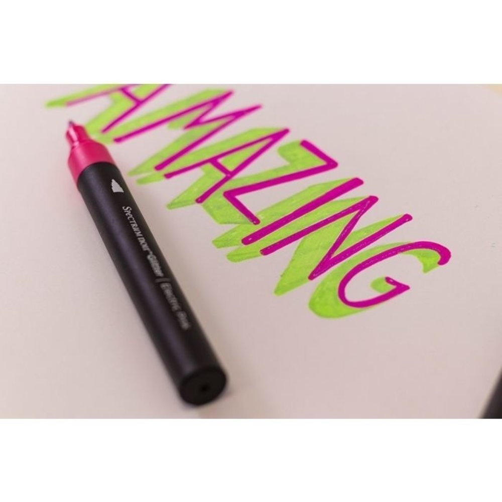 Spectrum Noir Glitter Marker Neon Lights (6pc) (SN-GLM-NLI6) Spectrum Noir Glitter Marker Neon Lights (6pc) (SN-GLM-NLI6)