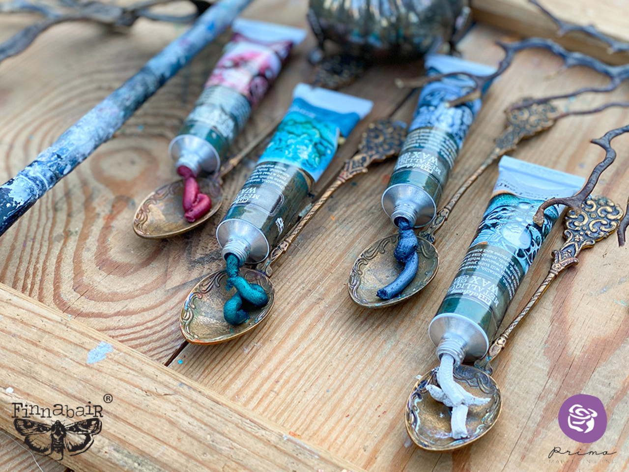 Prima Marketing Inc Finnabair Art Alchemy Metallique Wax White Pearl (968380) Prima Marketing Inc Finnabair Art Alchemy Metallique Wax White Pearl (968380)