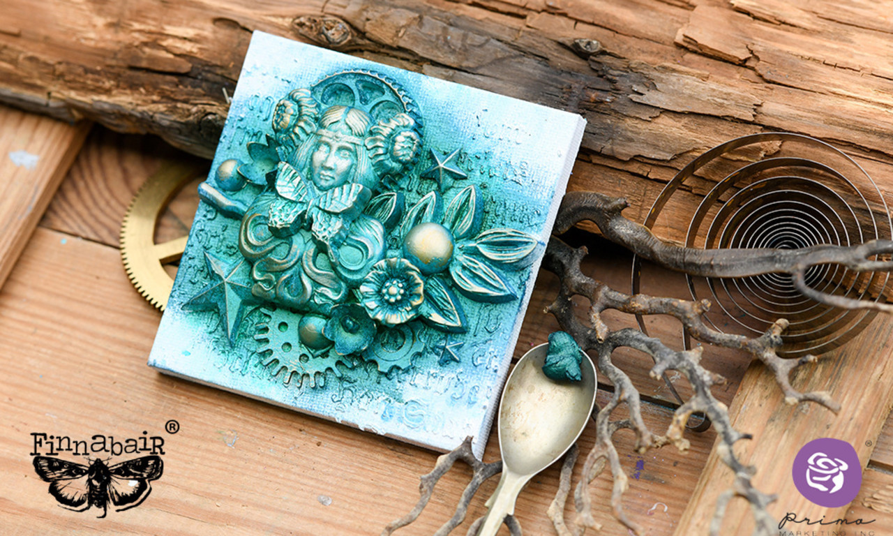 Prima Marketing Inc Finnabair Art Alchemy Metallique Wax Emerald (968397)