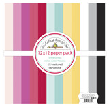 Doodlebug Design Inc. Love Notes 12x12 Inch Textured Cardstock Paper Pack (6610)