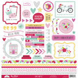 Doodlebug Design Inc. Love Notes This & That Stickers (6607)