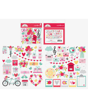 Doodlebug Design Inc. Love Notes Odds & Ends (6601)